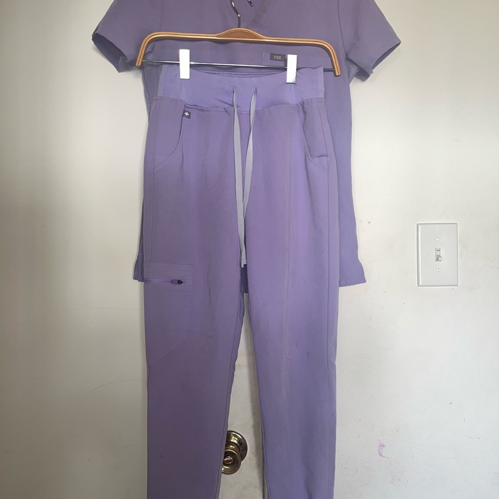 Lavender Women's  scrub SET